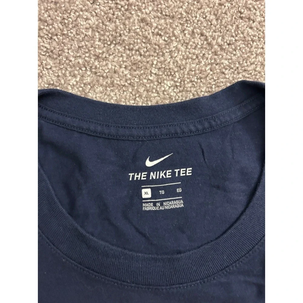 Nike Utah Jazz Donovan Mitchell 45 T-Shirt Mens‎ XL Navy Blue Excellent Graphic